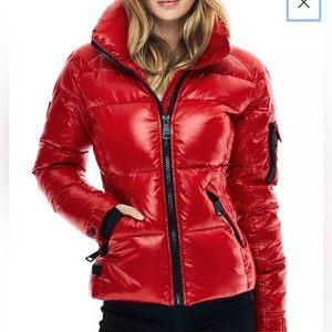 SAM. Red Freestyle Down Jacket